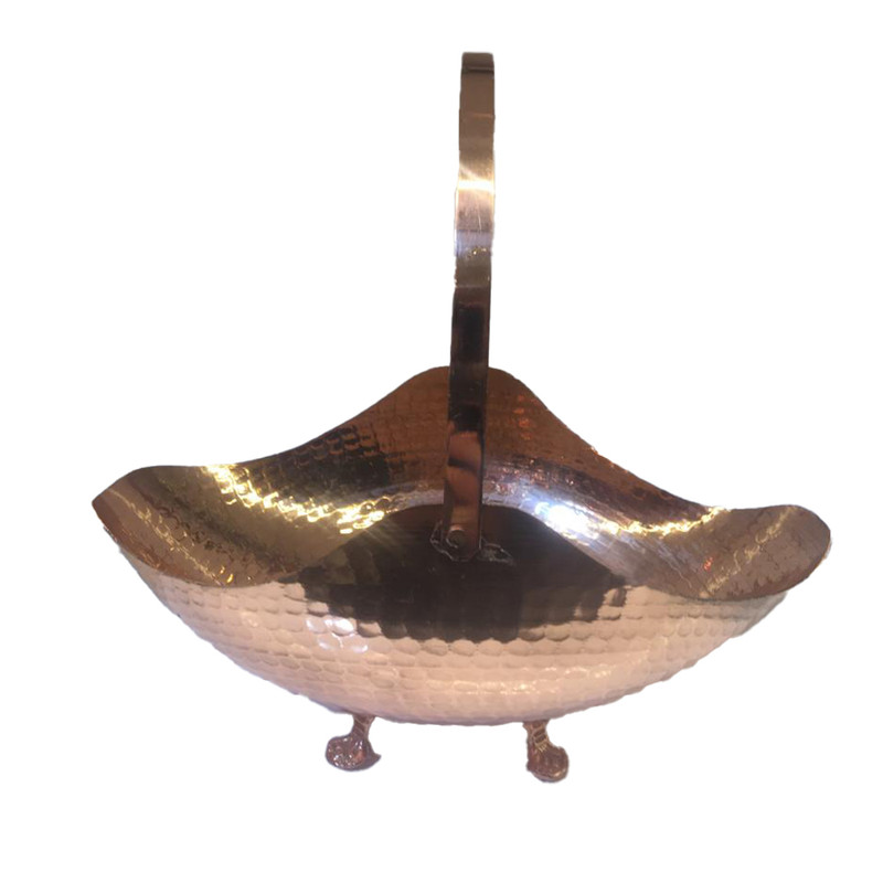 میوه خوری مسی مدل کشکول کرمانی