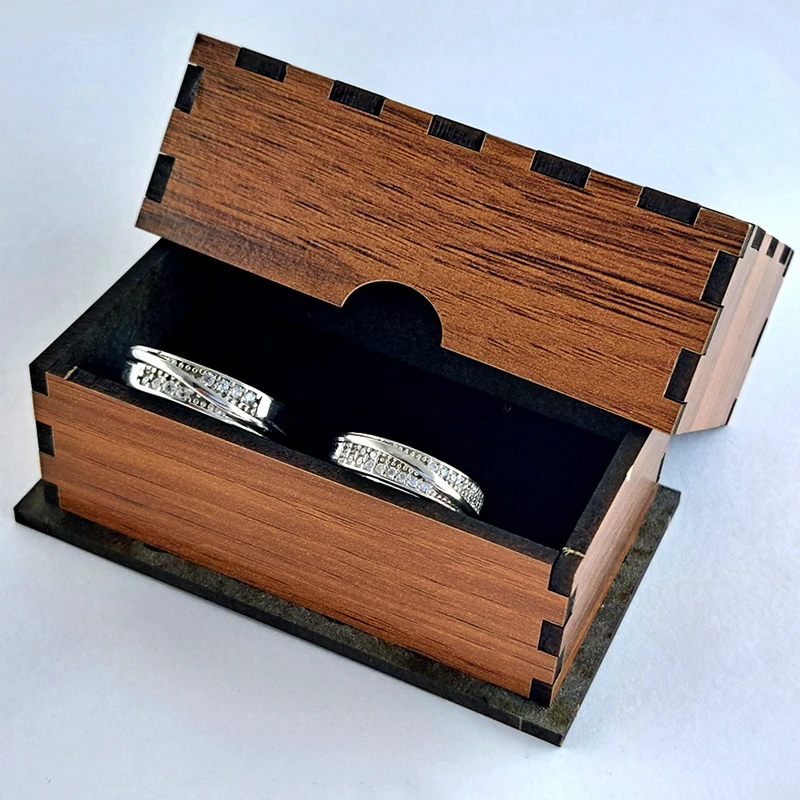 عکس شماره 7 : ست انگشتر نقره زنانه و مردانه ملک زیور مدل جواهری کد 707