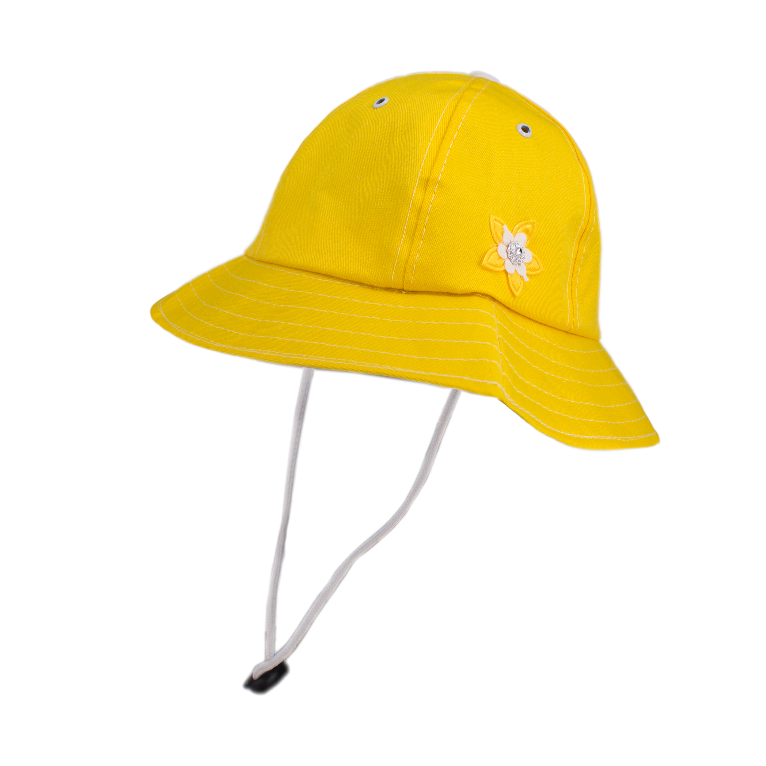 کلاه آفتابگیر بچگانه طرح گل کد KOB-32