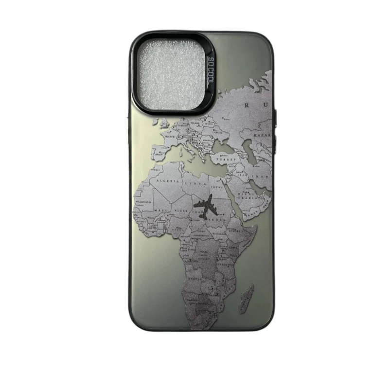 کاور مدل سوکول طرح  travel کد T908  مناسب برای  گوشی موبایل اپل Iphone 12 promax