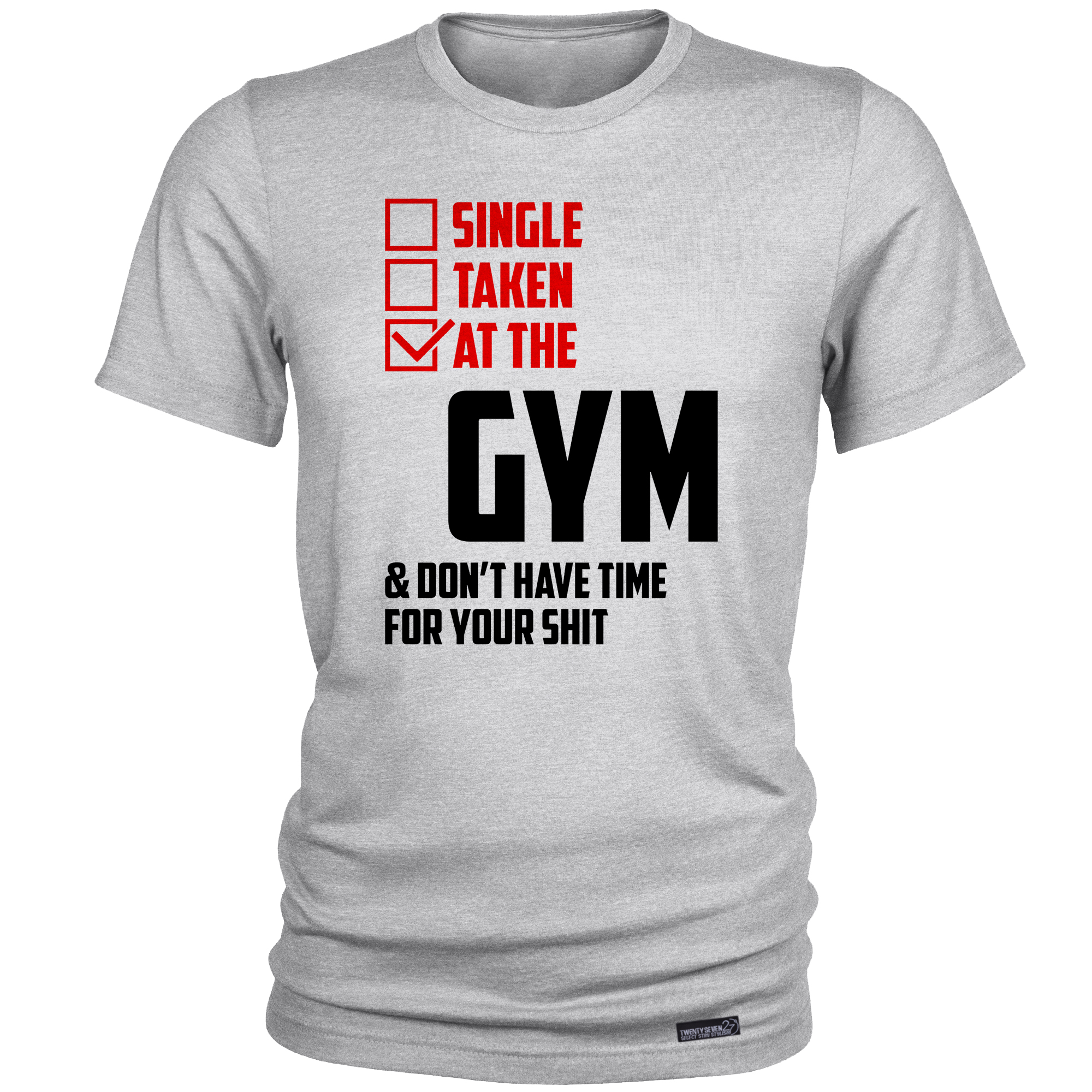 تی شرت آستین کوتاه مردانه 27 مدل At The Gym کد MH1538