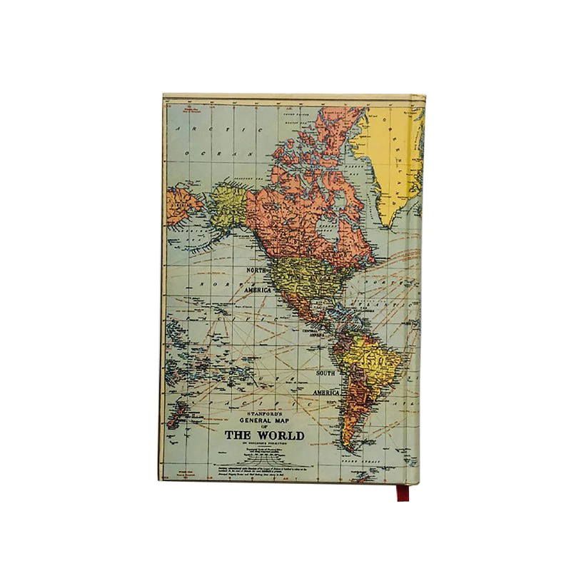 دفتر خاطرات 100 برگ طرح نقشه کد 231324002