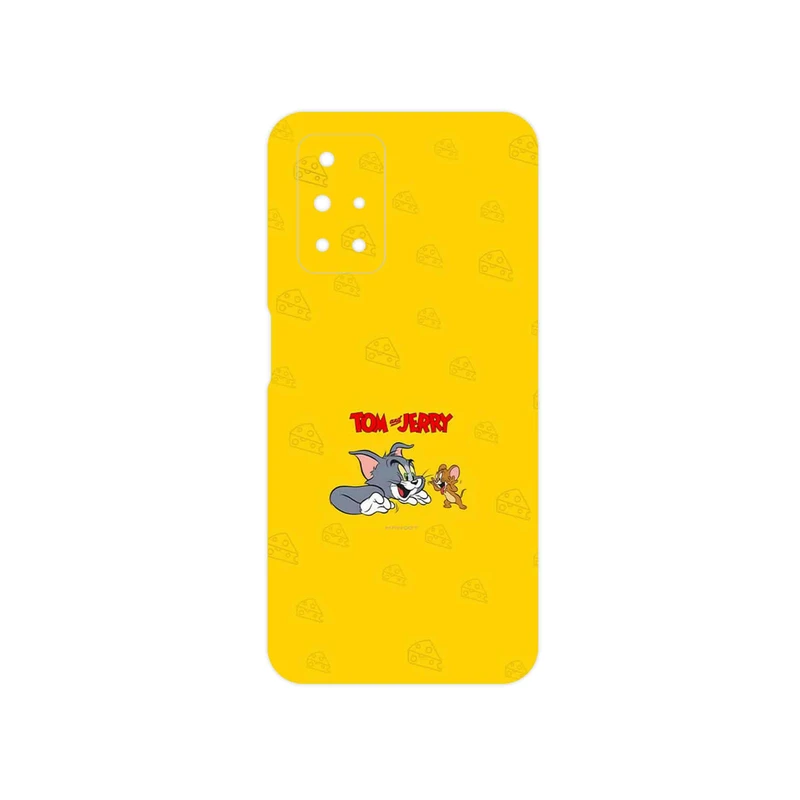 برچسب پوششی ماهوت مدل Tom and Jerry مناسب برای گوشی موبایل شیائومی Redmi 10