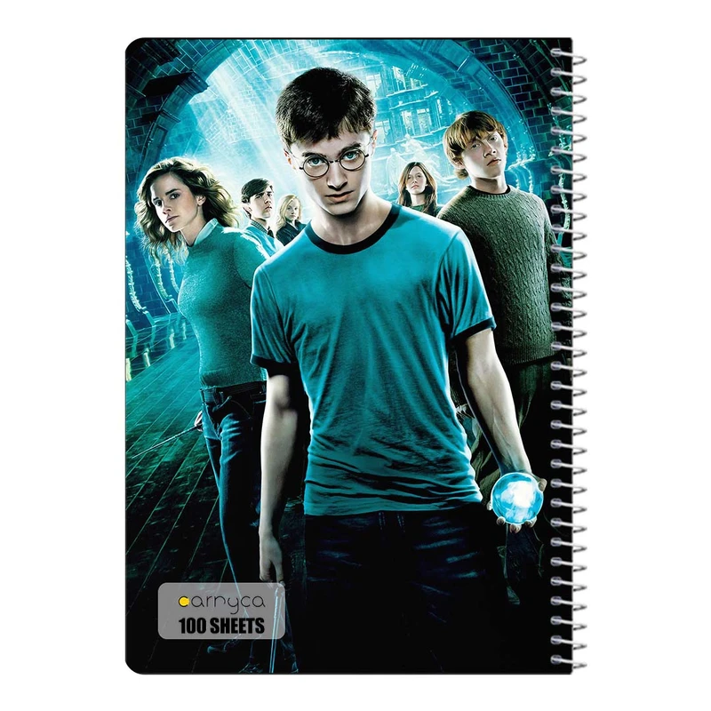 دفتر مشق 100 برگ سیمی کارنیکا طرح هری پاتر Harry Potter کد 18486