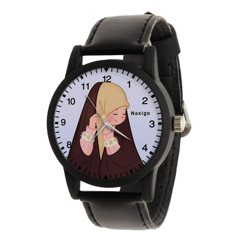 ساعت مچی عقربه ای ناکسیگو مدل حجاب کد LF11657