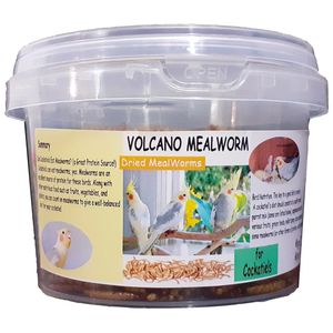 نقد و بررسی غذای تشویقی عروس هلندی ولکانو میلورم کد MWC60 وزن 60 گرم توسط خریداران