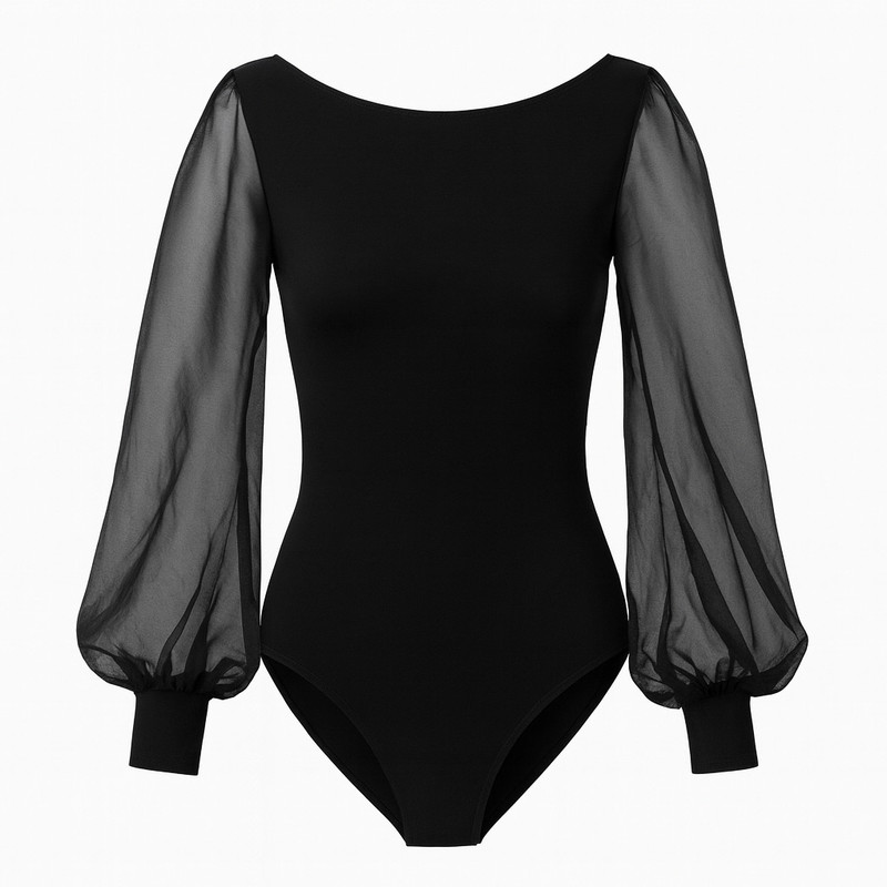 بادی آستین بلند زنانه پاپیلون مدل 5376-452