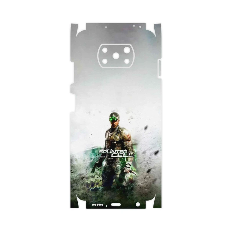 برچسب پوششی ماهوت مدل splintercell Game Series-FullSkin مناسب برای گوشی موبایل شیائومی Poco X3 Pro
