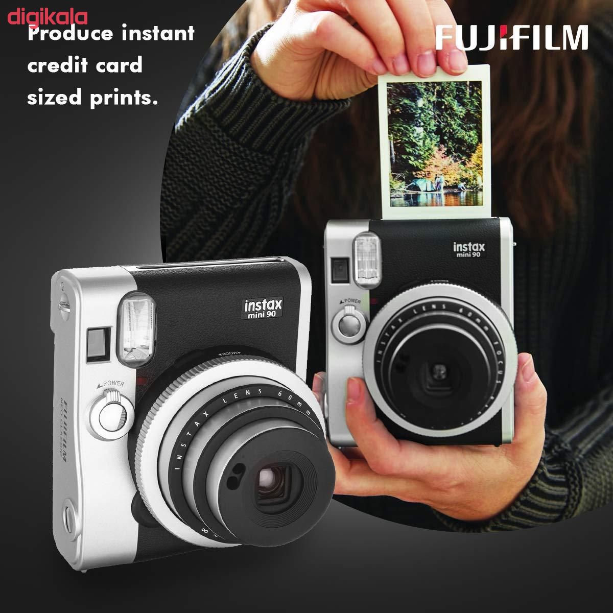 دوربین عکاسی چاپ سریع فوجی فیلم مدل Instax mini 90 Neo Classic به همراه فیلم main 1 11