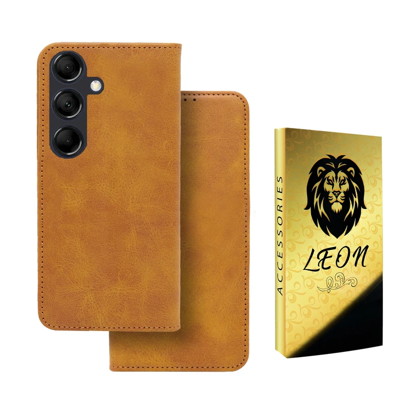 کیف کلاسوری لئون مدل Kelaser Yo مناسب برای گوشی موبایل سامسونگ Galaxy A17