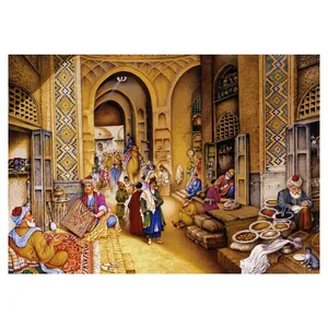 نخ و نقشه تابلوفرش مدل 2904
