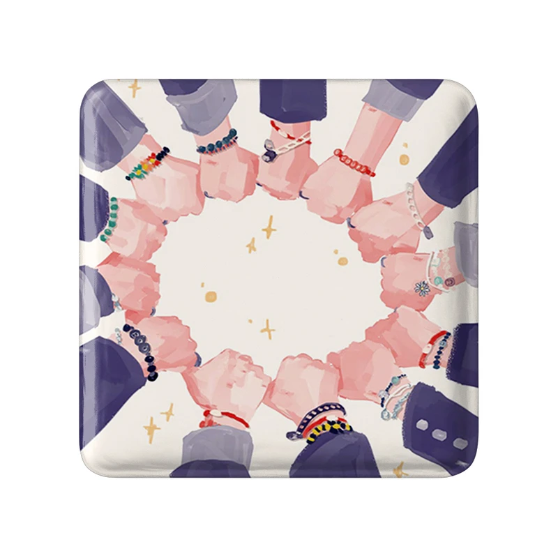 مگنت خندالو طرح گروه سونتین Seventeen  مدل مربعی کد 21661