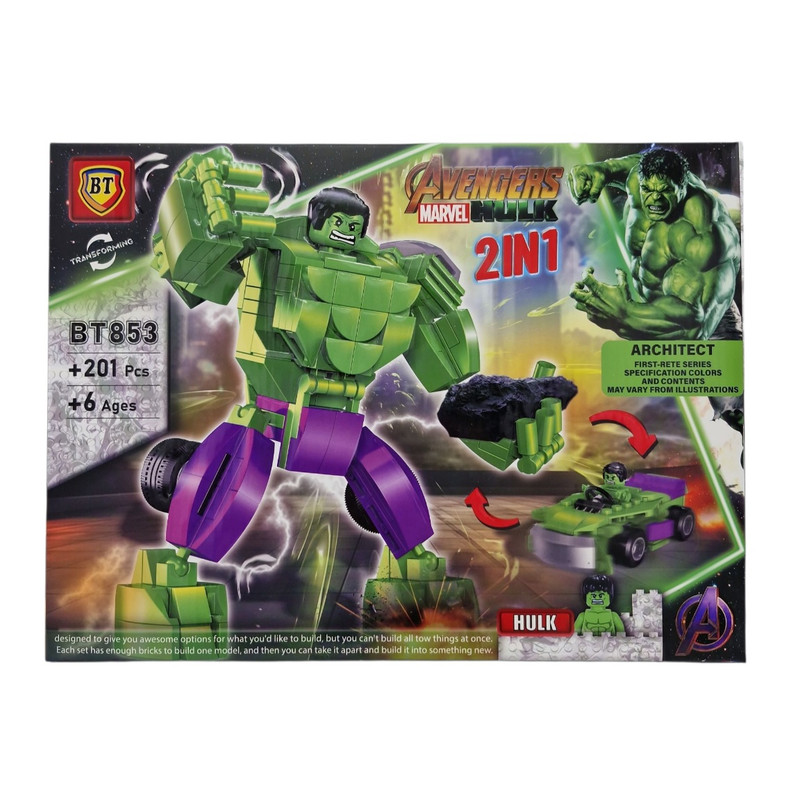 ساختنی 201 تکه بی تی مدل BT 853