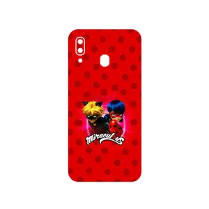 MAHOOT Ladybug and Cat Noir Cover Sticker for Samsung Galaxy M10s