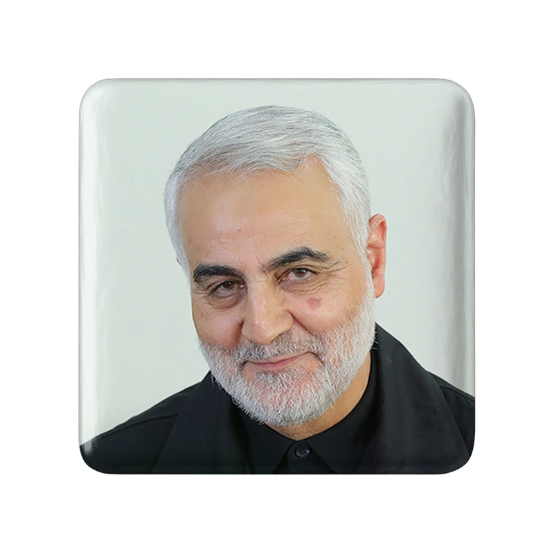 مگنت خندالو طرح سردار قاسم سلیمانی کد 12599