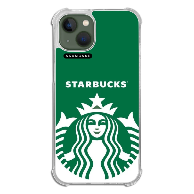 کاور آکام مدل AMCWTA13-STARBUCKS4 مناسب برای گوشی موبایل اپل iPhone 13