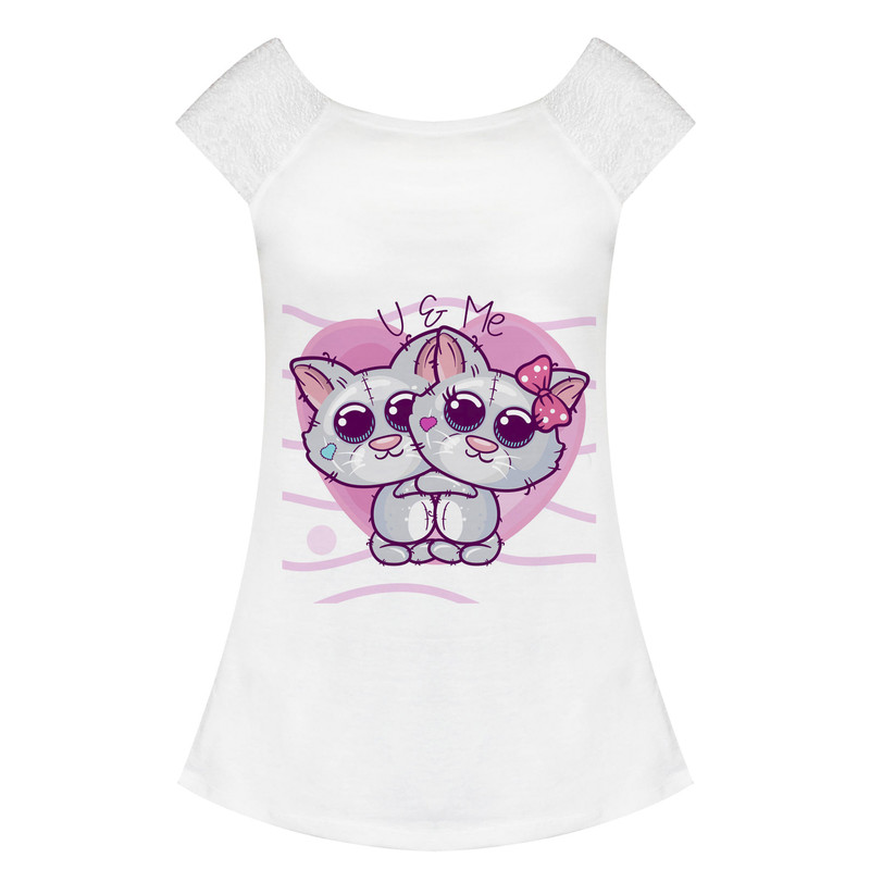 تی شرت زنانه مدل ST0005-110018 