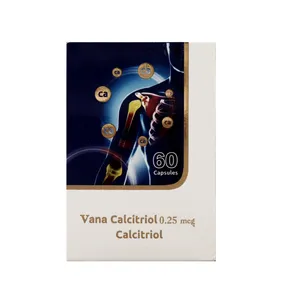 کپسول کلسی تریول 0/25 میکروگرم وانا بسته 60 عددی