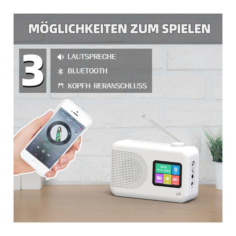 رادیو مدل LDR 107-DE