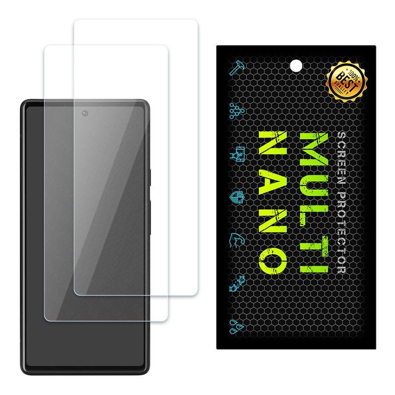 محافظ صفحه نمایش مولتی نانو مدل X-S2N مناسب برای گوشی موبایل گوگل Pixel 6 بسته 2 عددی