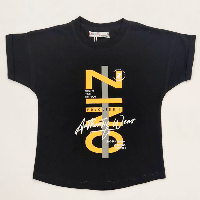 تی شرت آستین کوتاه پسرانه زینو مدل 4560