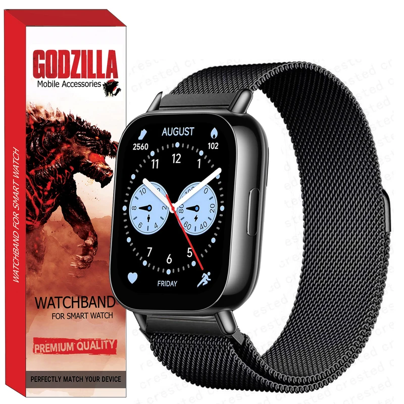 بند گودزیلا مدل MILANES مناسب برای ساعت هوشمند شیائومی Redmi Watch 5 Lite