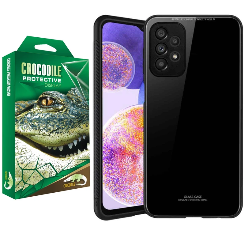 کاور کروکودیل مدل C-PSHT-GLS مناسب برای گوشی موبایل سامسونگ Galaxy A23/A32 5G