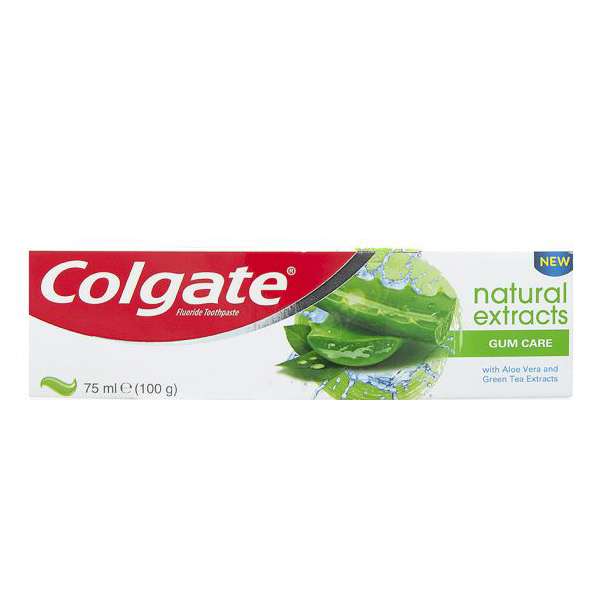 خمیر دندان کلگیت مدل natural extracts حجم 75 میلی لیتر خمیر دندان کلگیت مدل natural extracts حجم 75 میلی لیتر