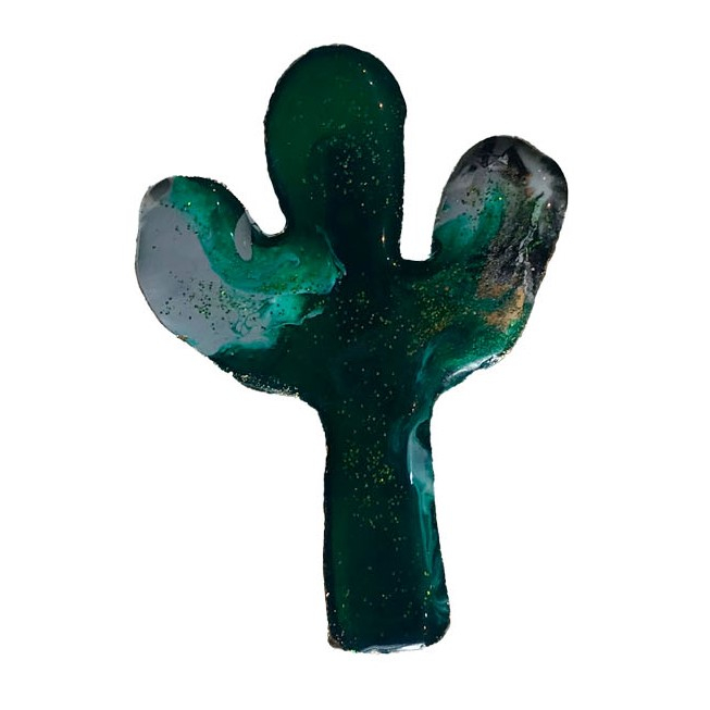 سنجاق سینه زنانه مدل کاکتوس