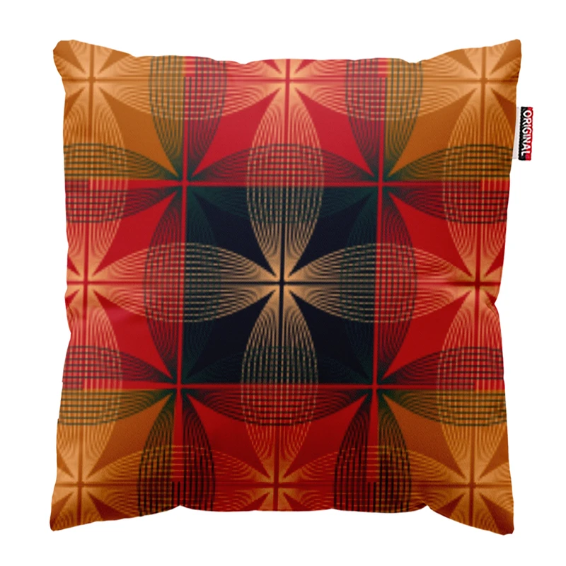  کوسن پاد آفرین طرح هندسی مدرن کد 3538 سایز 30*30 سانتی متر