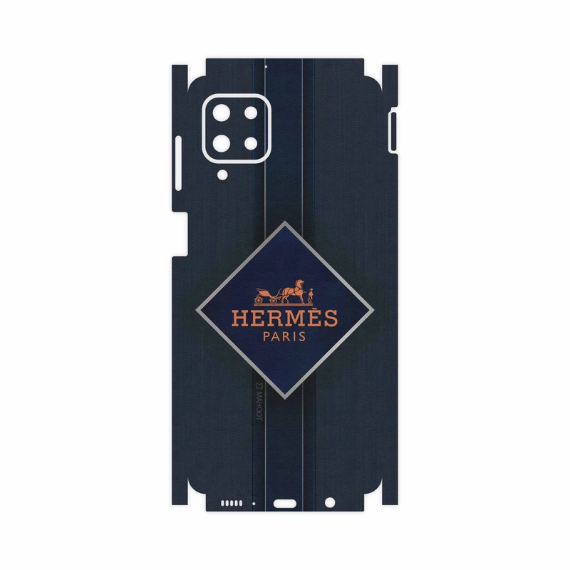 برچسب پوششی ماهوت مدل Hermes-Logo-FullSkin مناسب برای گوشی موبایل سامسونگ Galaxy M62