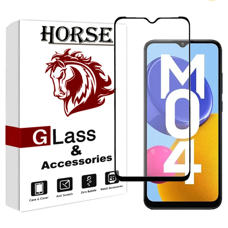 محافظ صفحه نمایش سرامیکی مات هورس مدل  MCERAMHORS مناسب برای گوشی موبایل سامسونگ Galaxy M04