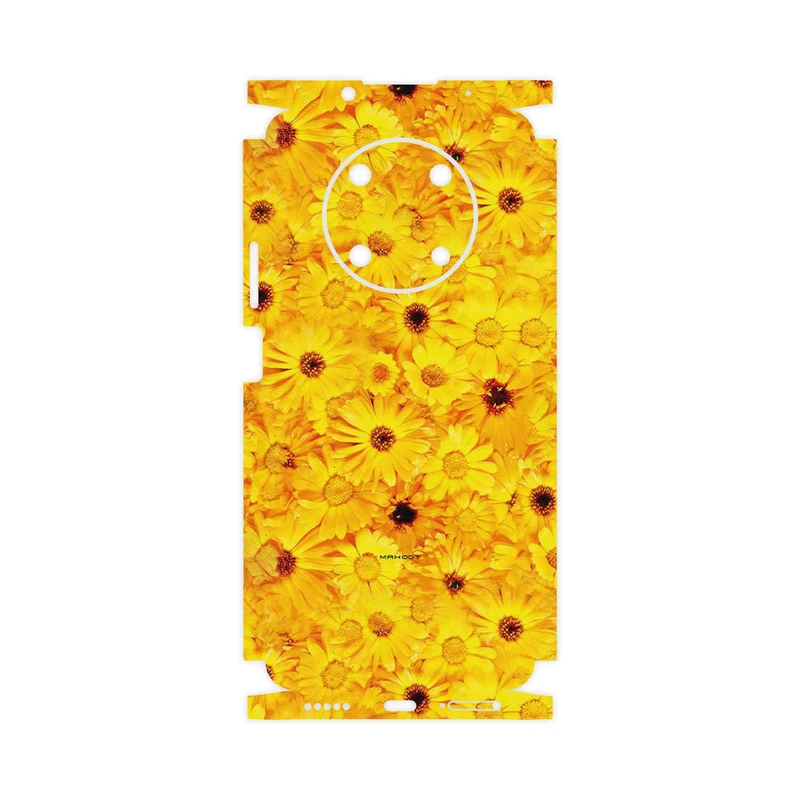 برچسب پوششی ماهوت مدل Yellow_Flower-FullSkin مناسب برای گوشی موبایل هوآوی Nova Y90