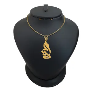 گردنبند نقره زنانه لیردا مدل اسم دلسا کد 0199 MHR