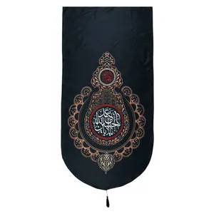 پرچم طرح اباعبدالله الحسین مدل کتیبه کجراه کد 40001436