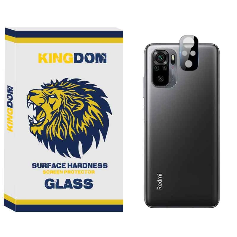 محافظ لنز دوربین کینگدام مدل LNZ3D-K مناسب برای گوشی موبایل شیائومی Redmi Note 10 4G