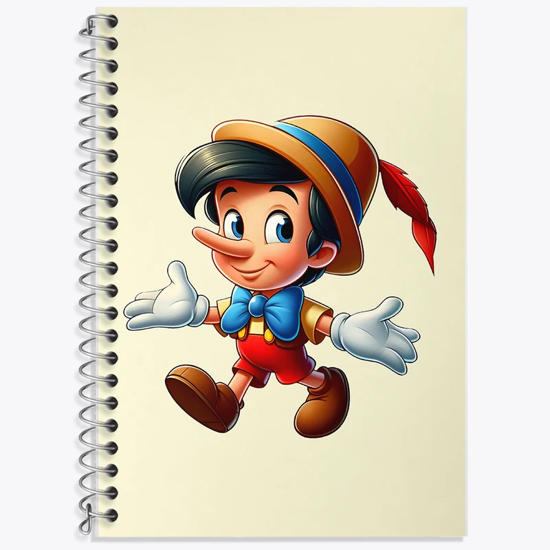 دفتر لغت 50 برگ خندالو طرح پینوکیو کد F7491