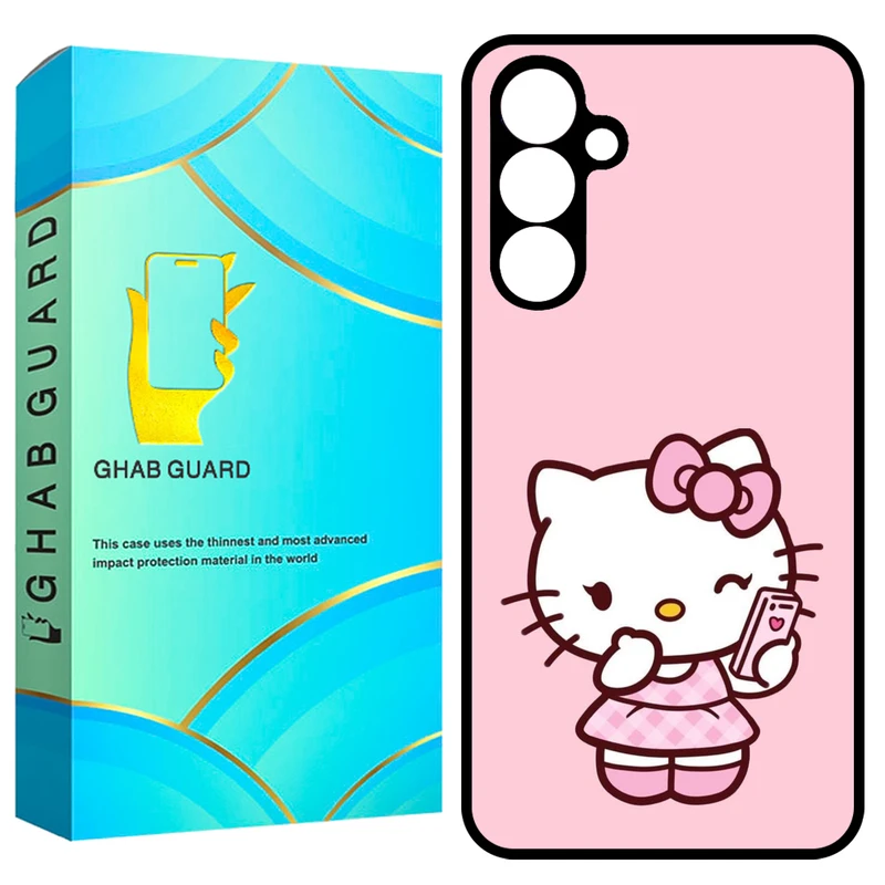 کاور قاب گارد طرح کیتی مدل GA1620 مناسب برای گوشی موبایل سامسونگ Galaxy A16 4G / Galaxy A16 5G