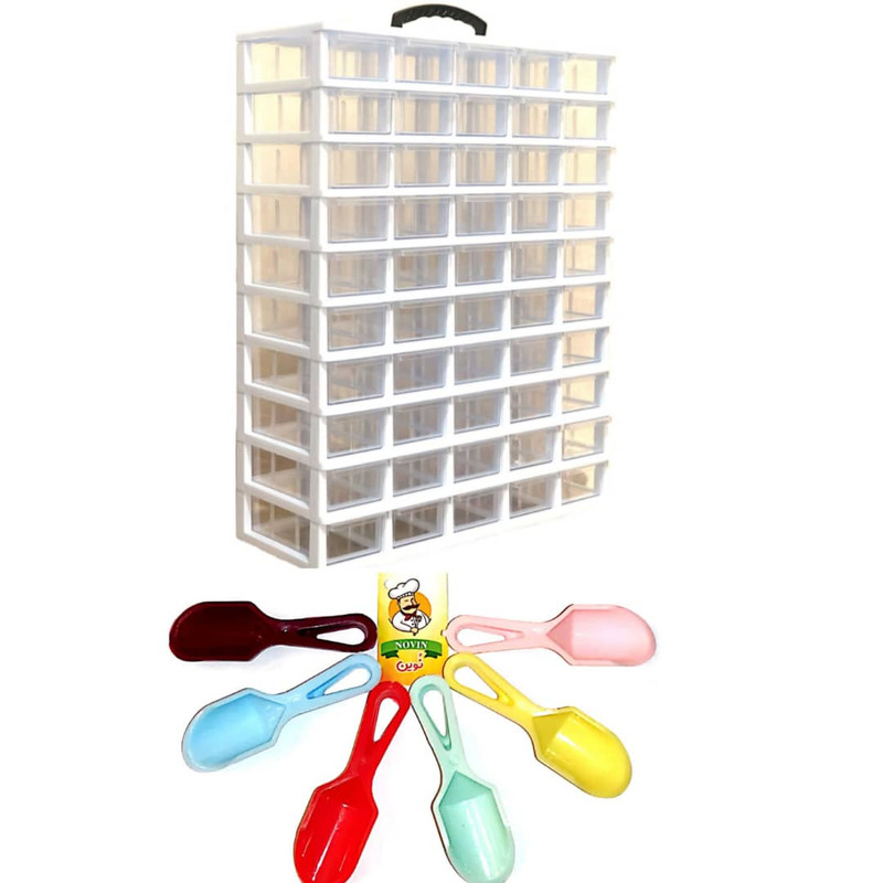 جای ادویه 50 پارچه مدل A10 جای ادویه 50 پارچه مدل A10