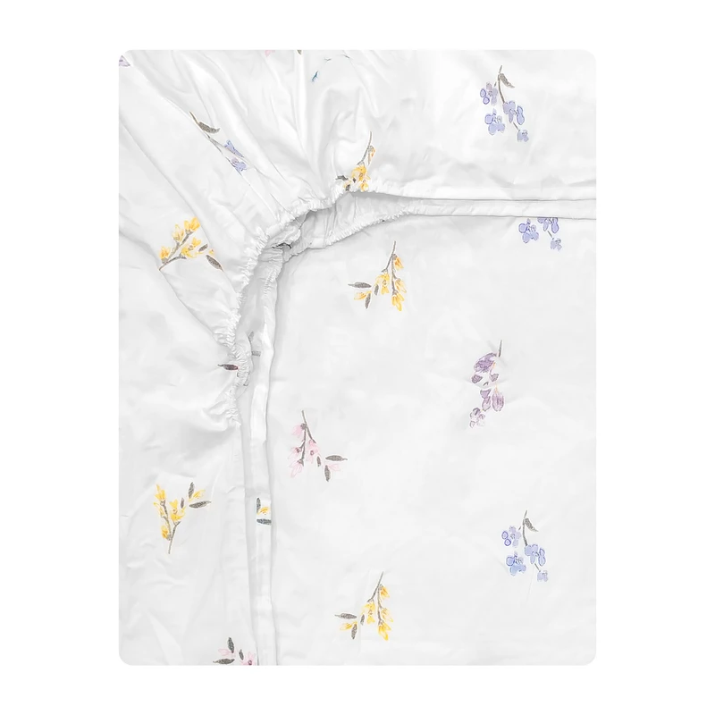 ملحفه فیلور آدنو مدل Lavender کد FI18 یک نفره سایز 120x200 سانتی متر