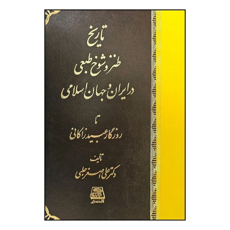کتاب تاريخ طنز و شوخ طبعي در ايران و جهان اسلامي اثر علي اصغر حلبي انتشارات اساطیر 