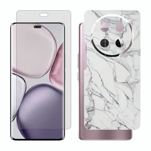 Glass Together model transparent screen protector suitable for Honor X9c mobile phone with back cover sticker