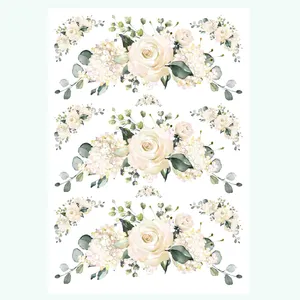 برچسب ترنسفر مدل گل رز کد 1770