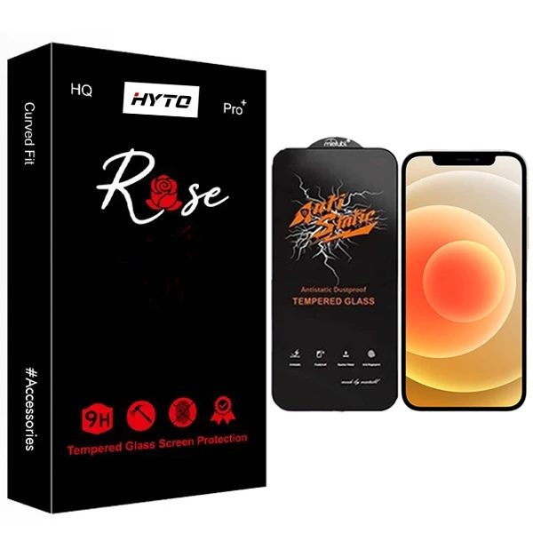 محافظ صفحه نمایش هیتو مدل Rose Antistatic Pro مناسب برای گوشی موبایل اپل iphone 12 / 12 Pro