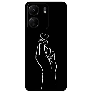 Megafone Heart 7769 Cover For Xiaomi Poco C65