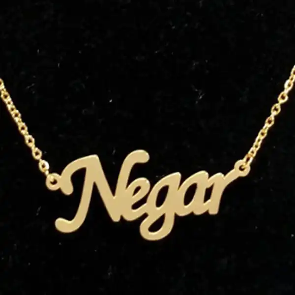 گردنبند نقره زنانه آی جواهر مدل نگار کد N833