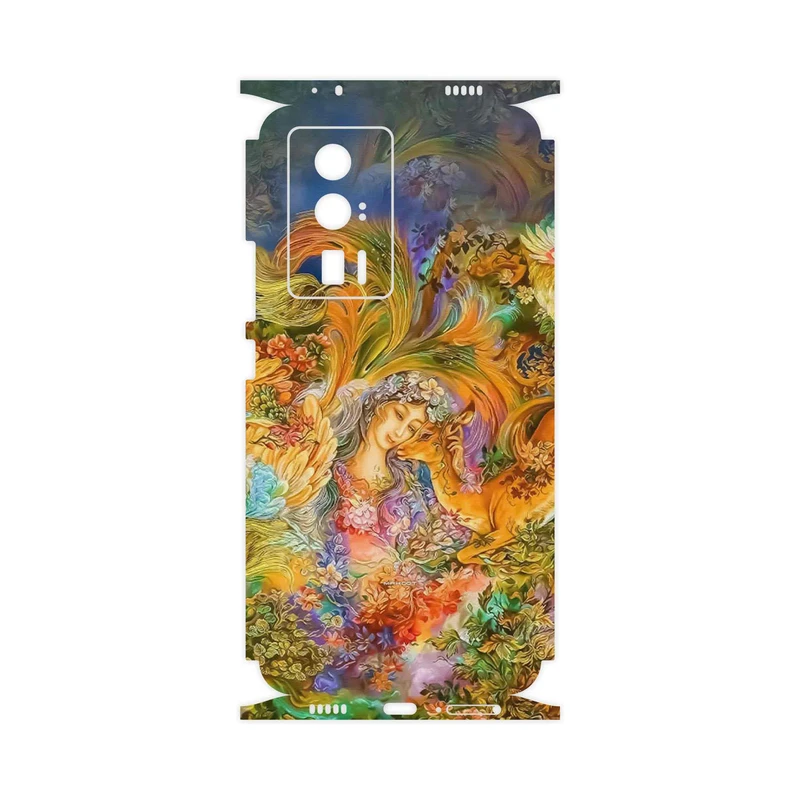 برچسب پوششی ماهوت مدل Persian miniature 3-FullSkin مناسب برای گوشی موبایل شیائومی Poco F5 Pro
