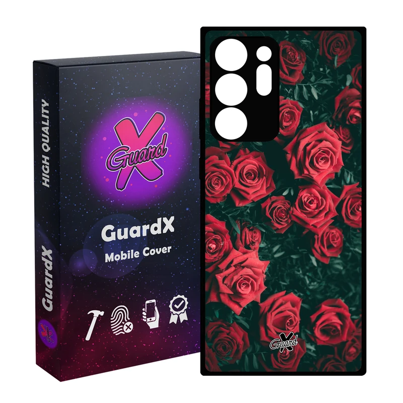 کاور گارد ایکس طرح Flower مدل Glass10208 مناسب برای گوشی موبایل سامسونگ Galaxy Note 20 Ultra