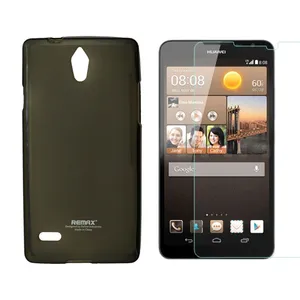 کاور ریمکس مدل Pudding مناسب برای گوشی موبایل هوآوی Ascend G700 به همراه محافظ صفحه نمایش