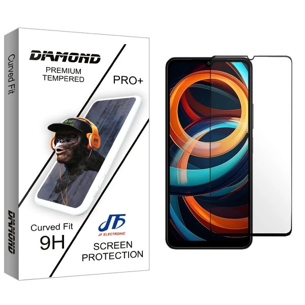 محافظ صفحه نمایش شیشه ای جی اف مدل Diamond مناسب برای گوشی موبایل شیائومی Redmi A3